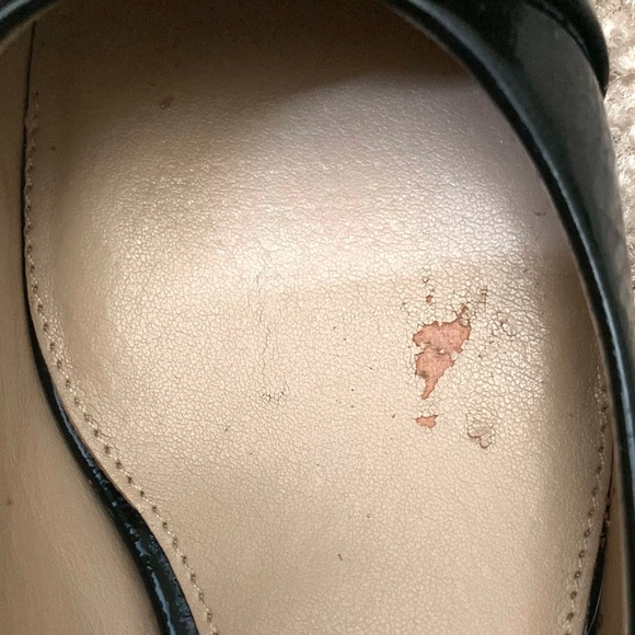 *SOLD* Michael KORS Black Patent Heel Shoes Sz 8.5 - Picture 6 of 11